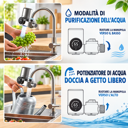 ACQUA FILTRATA, ACQUA PULITA