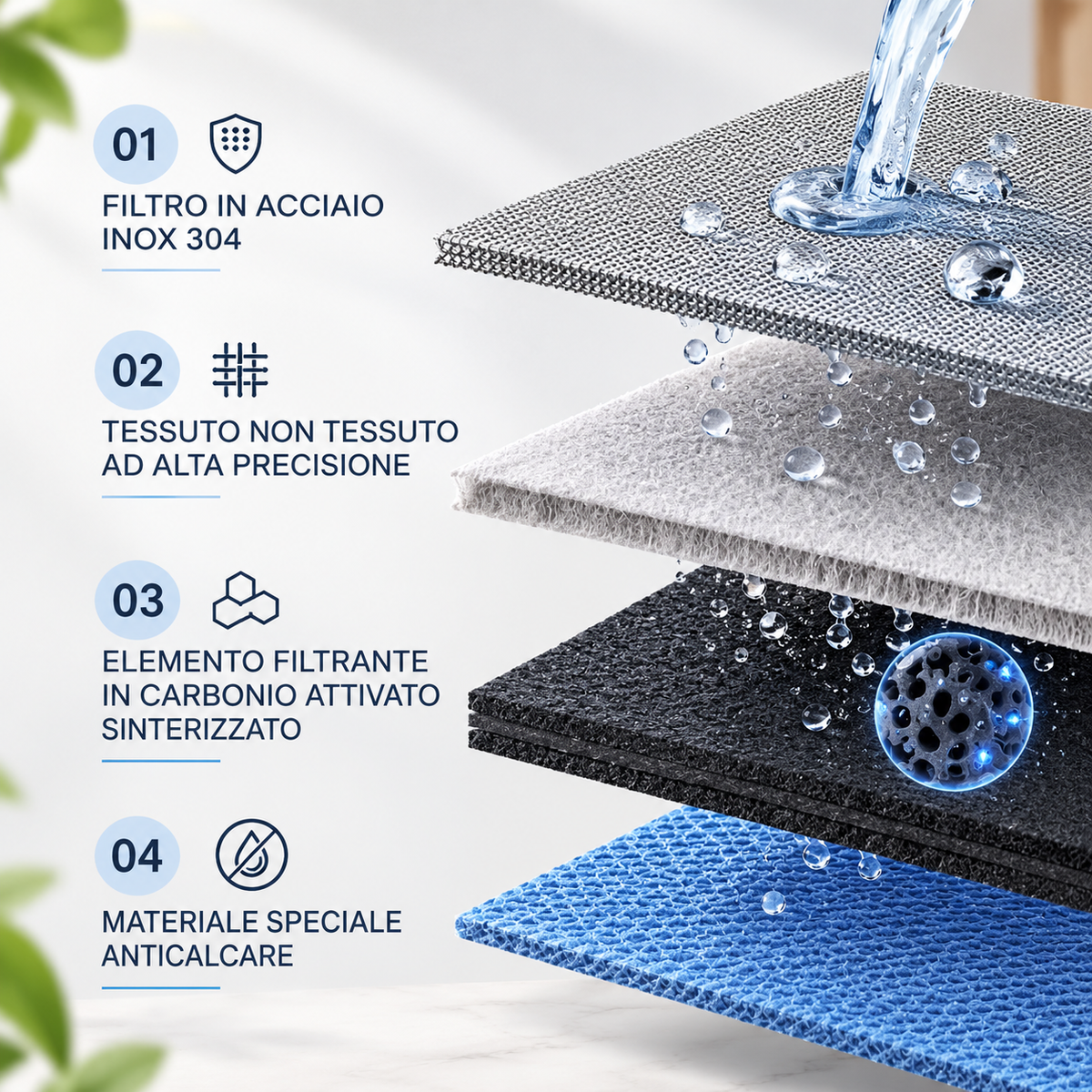ACQUA FILTRATA, ACQUA PULITA